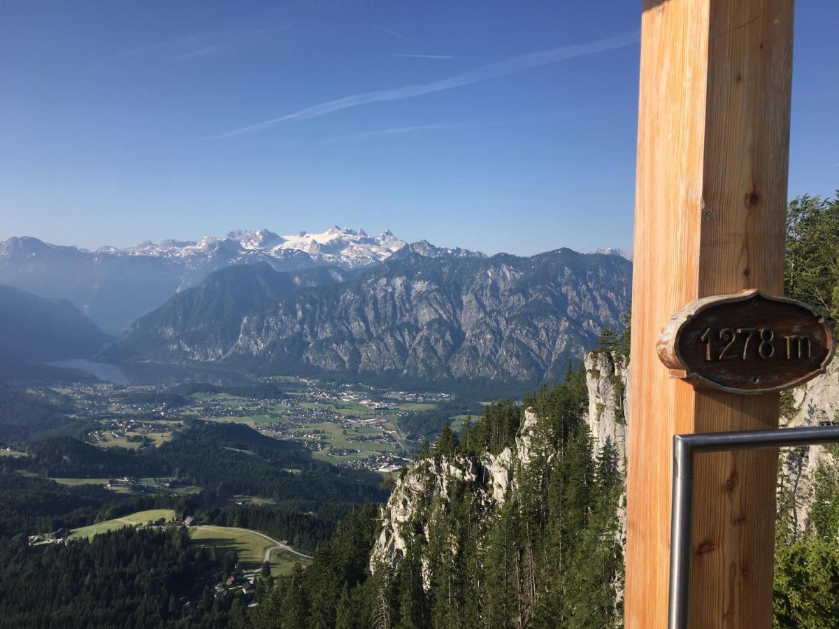 Ferienwohnung Stoablick - Barrierefrei Mit Bergblick バート・ゴイーザーン エクステリア 写真